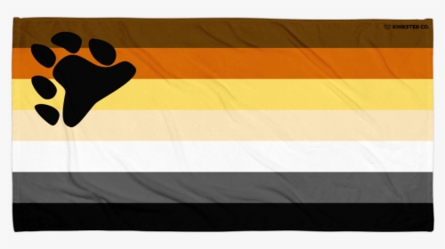 Bear Pride Towel - Bear Pride Flag, HD Png Download, Transparent PNG