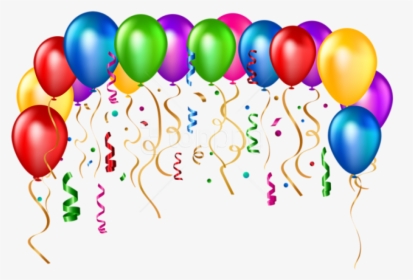Free Png Download Birthday Party Balloons Transparent - Transparent Happy Birthday Png, Png Download, Transparent PNG