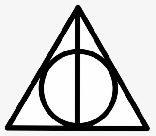 Harry Potter Glasses Vector Cinemas Transparent Png - Symbol Harry Potter Deathly Hallows, Png Download, Transparent PNG
