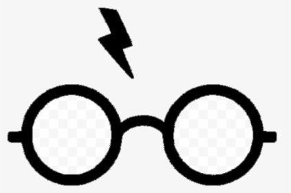 Harry Potter Glasses Drawn Free Clipart Transparent - Harry Potter Glasses Svg, HD Png Download, Transparent PNG