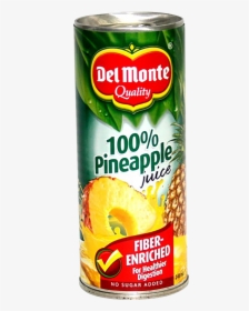 Del Monte Pineapple Juice 240ml - Del Monte Pineapple Juice Price, HD Png Download, Transparent PNG
