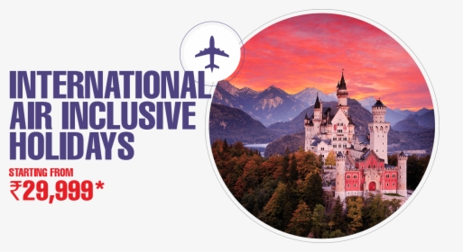 Neuschwanstein Castle Sunset, HD Png Download, Transparent PNG