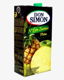 Pineapple Juice 1l , Png Download - Don Simon, Transparent Png, Transparent PNG