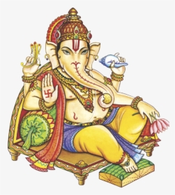 Ganesh God Png - Happy Ganesh Chaturthi Images Hd White Background, Transparent Png, Transparent PNG