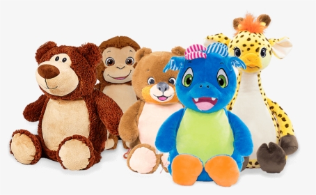 Group Of Personalised Teddies And Soft Toys - Stuffed Toy, HD Png Download, Transparent PNG