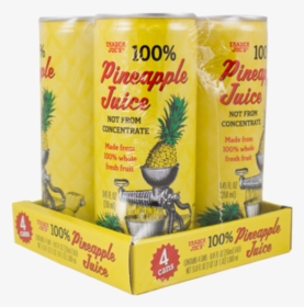 94705 Pineapple Juice Nfc 4 Pack Di - Trader Joe's Canned Pineapple Juice, HD Png Download, Transparent PNG