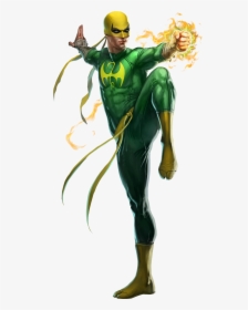 Iron Fist Comic Costumes, HD Png Download, Transparent PNG
