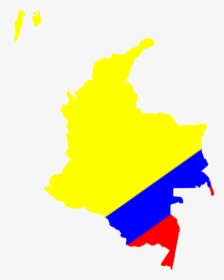 Map Of Colombia - Colombia Map Clipart, HD Png Download, Transparent PNG