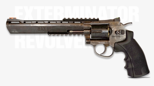Exterminator Full Metal Revolver 8 , Bb Aged - Dan Wesson Airsoft, HD Png Download, Transparent PNG