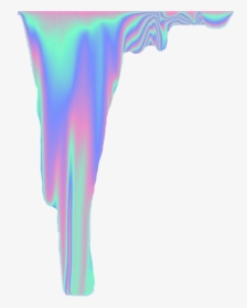 #iridecent #holographic #hologram #drip #trippy #drippy - Transparent Cute Drippy Background, HD Png Download, Transparent PNG