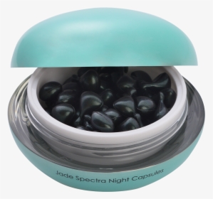 Jade Spectra Night Capsules Open Lid - Bilberry, HD Png Download, Transparent PNG