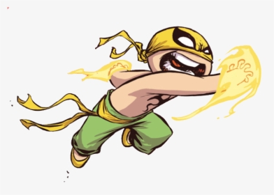 Who Is Iron Fist - Chibi Iron Fist, HD Png Download, Transparent PNG