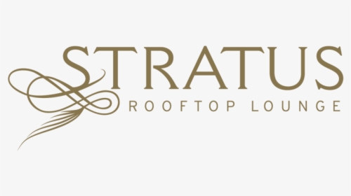 Stratus Logo Gold 4c - Stratus Rooftop Lounge, HD Png Download, Transparent PNG