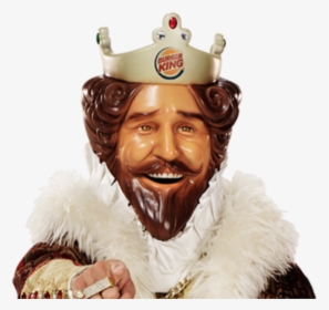 Ng Hamburger Whopper Facial Hair - Burger King Mascot, HD Png Download, Transparent PNG