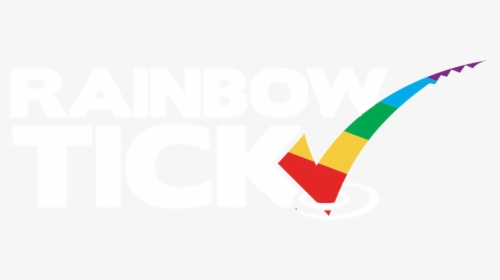 Rainbow Tick Logo, HD Png Download, Transparent PNG
