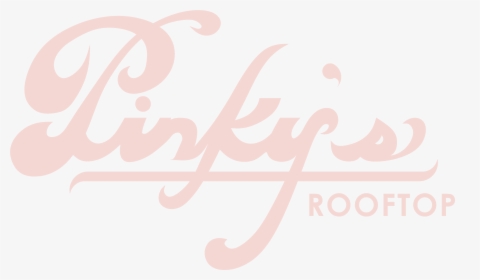 Pinky S Rooftop - Calligraphy, HD Png Download, Transparent PNG