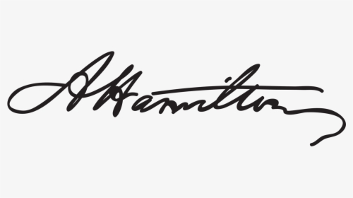 Alexander Hamilton Signature, HD Png Download, Transparent PNG