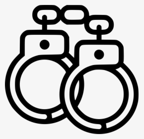 Handcuffs Shackles Restraints - Icon, HD Png Download, Transparent PNG