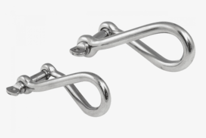 Long Twisted Dee Shackles - Earrings, HD Png Download, Transparent PNG