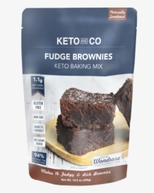 Fudge Brownies Keto Baking Mix - Keto And Co Fudge Brownie Mix, HD Png Download, Transparent PNG