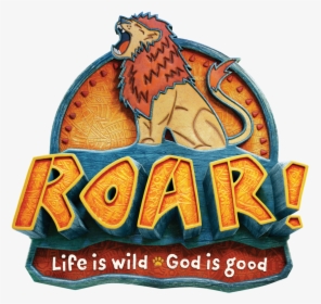Roar Logo - Roar Vacation Bible School, HD Png Download, Transparent PNG