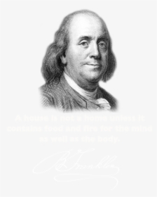 Benjamin Franklin Png - Benjamin Franklin, Transparent Png, Transparent PNG