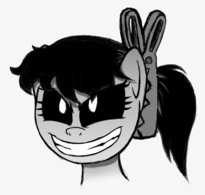 Artist Ponyhd Bear Trap Black Eye Crossover Erma Ponified - Erma Adorable, HD Png Download, Transparent PNG