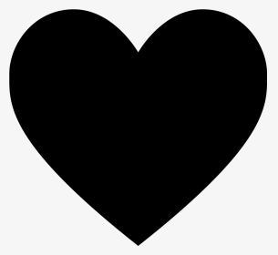 Heart - Black Heart Clipart, HD Png Download, Transparent PNG