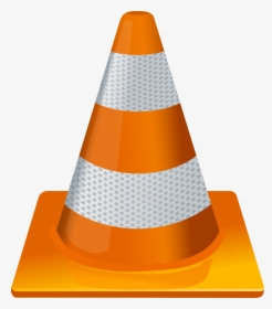 Vlc Player Icon Vector Traffic Cone - Vlc Media Player Icon, HD Png Download, Transparent PNG