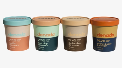 Ice Cream Tubs - Denada Ice Cream, HD Png Download, Transparent PNG