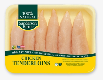 Chicken Tenderloins - Pack Of Chicken Thighs, HD Png Download, Transparent PNG