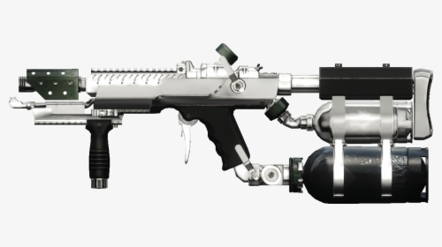 Flamethrower Chromed Combustion - Assault Rifle, HD Png Download, Transparent PNG