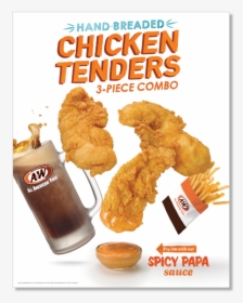 A&w Restaurant Chicken Tenders, HD Png Download, Transparent PNG