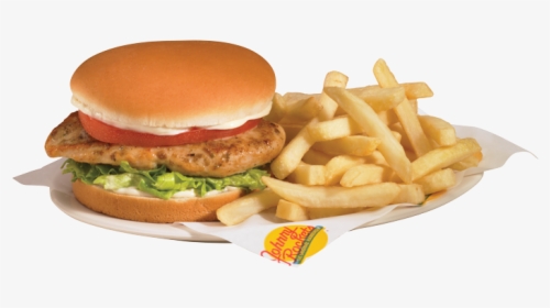 Chicken Tenders - Johnny Rockets Grilled Chicken Burger, HD Png Download, Transparent PNG
