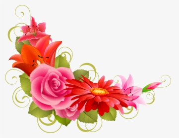 Scrapbook, Dessin De Fleurs, Clip Art, Modèles - Wedding Cards Flowers Png, Transparent Png, Transparent PNG