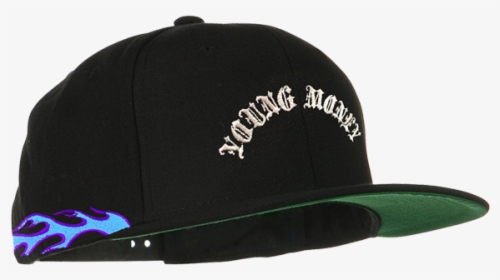 Blue Flamethrower Snapback Hat - Baseball Cap, HD Png Download, Transparent PNG