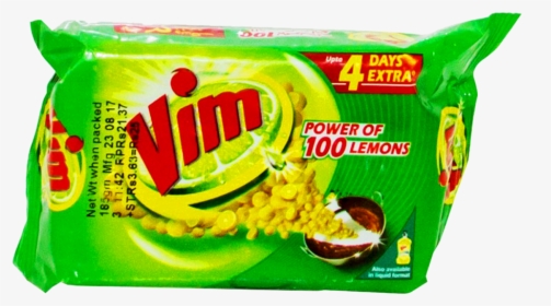 Vim Dishwash Bar Lemon & Pudina 2in1 185 Gm - Vim Dishwash Bar 125 G, HD Png Download, Transparent PNG