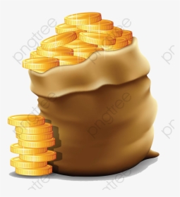 A Coin Illustrations Clipart - Gold Coin, HD Png Download, Transparent PNG