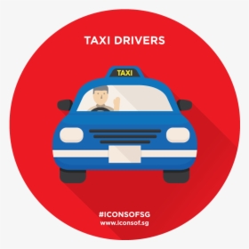 Taxi Drivers Icon, HD Png Download, Transparent PNG