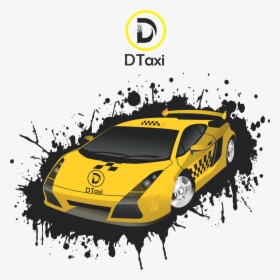 Lamborghini Taxi, HD Png Download, Transparent PNG