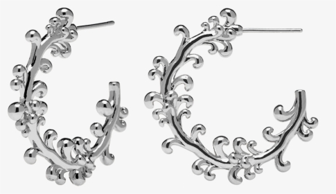 Amalfi Silver Earrings - Earring, HD Png Download, Transparent PNG