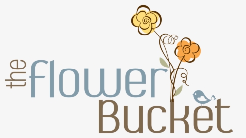 Logo For The Flower Bucket San Antonio - Graphic Design, HD Png Download, Transparent PNG