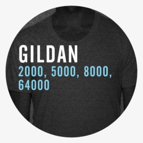 Gildan - Circle, HD Png Download, Transparent PNG
