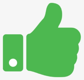 Green Thumbs Up Icon, HD Png Download, Transparent PNG