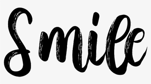 Smile Png Picsart - Calligraphy, Transparent Png, Transparent PNG