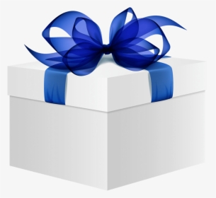 White Purple Bow Box, HD Png Download, Transparent PNG
