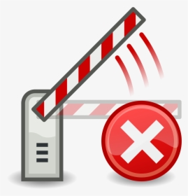 Emblem Unblock Denied - Icon, HD Png Download, Transparent PNG