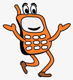 Free To Use Public Domain Mobile Phones Clip Art - Cartoon Mobile In Png, Transparent Png, Transparent PNG