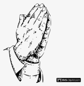 Praying Hands Information Clipart Get Free Transparent - Manos De Cristo Png, Png Download, Transparent PNG