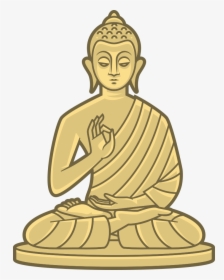 Gautama Buddha Png - Cartoon Picture Of Gautam Buddha, Transparent Png, Transparent PNG